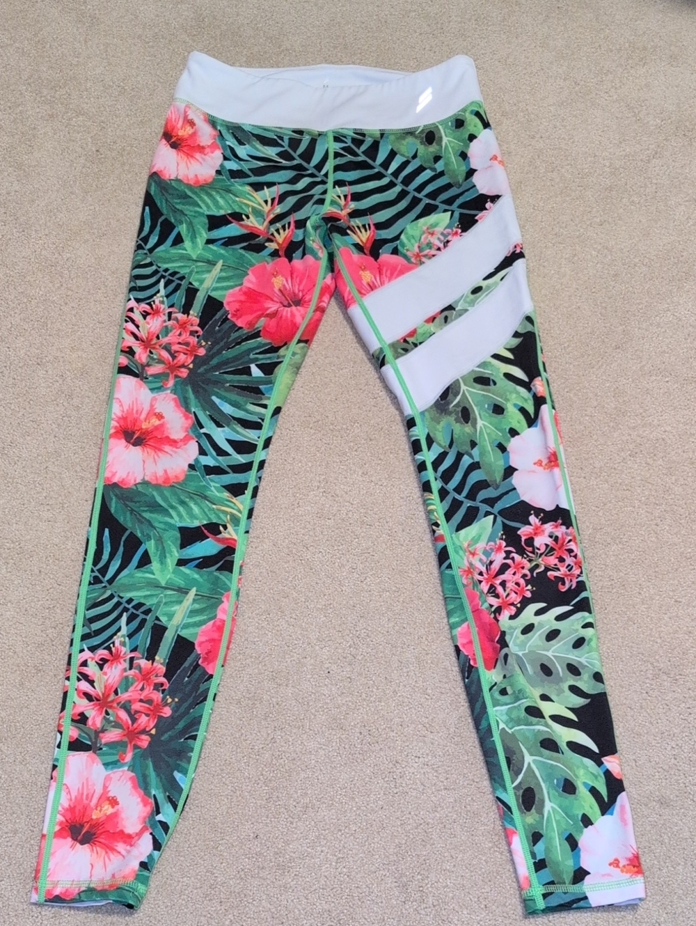 Do you even Tropical Floral Leggings